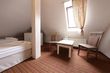 Фото номера Двухместный номер с 2 отдельными кроватями Курортные отели Hotel Nad Stawem г. Bogacica 8
